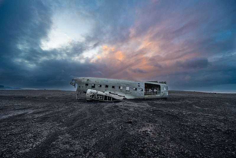 Plane Wreck, Iceland