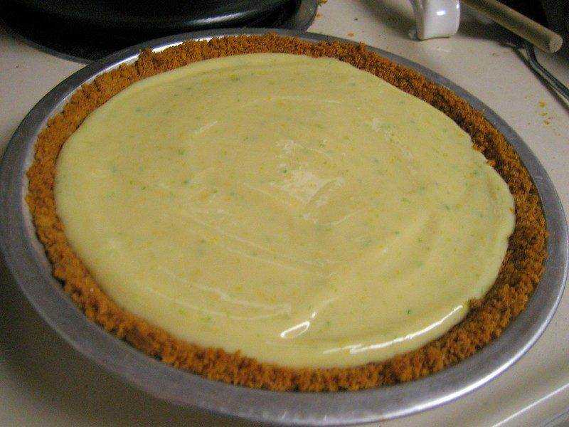 Key lime pie - filling