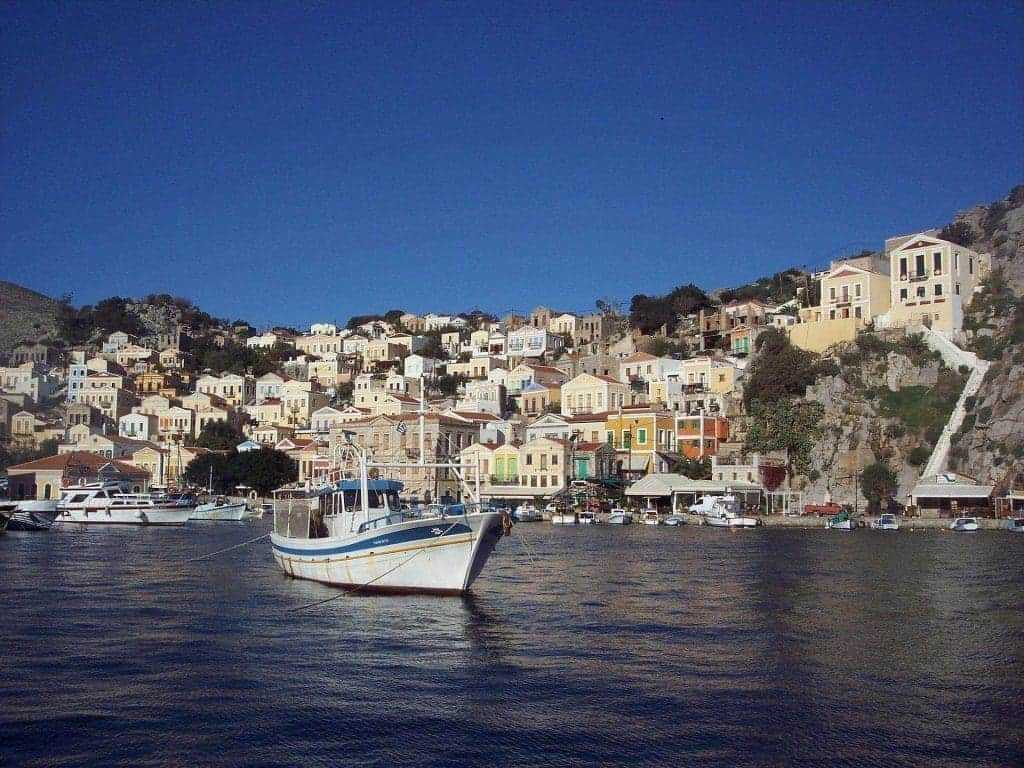 Boat Tour in Symi Greece