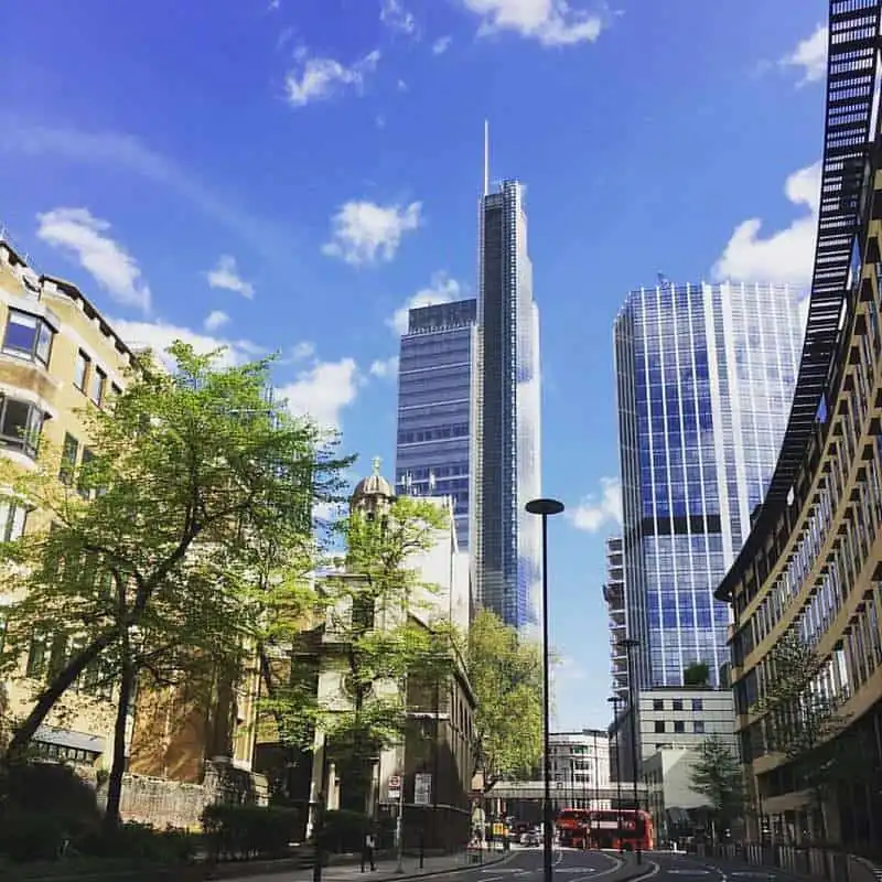 Posh areas in London