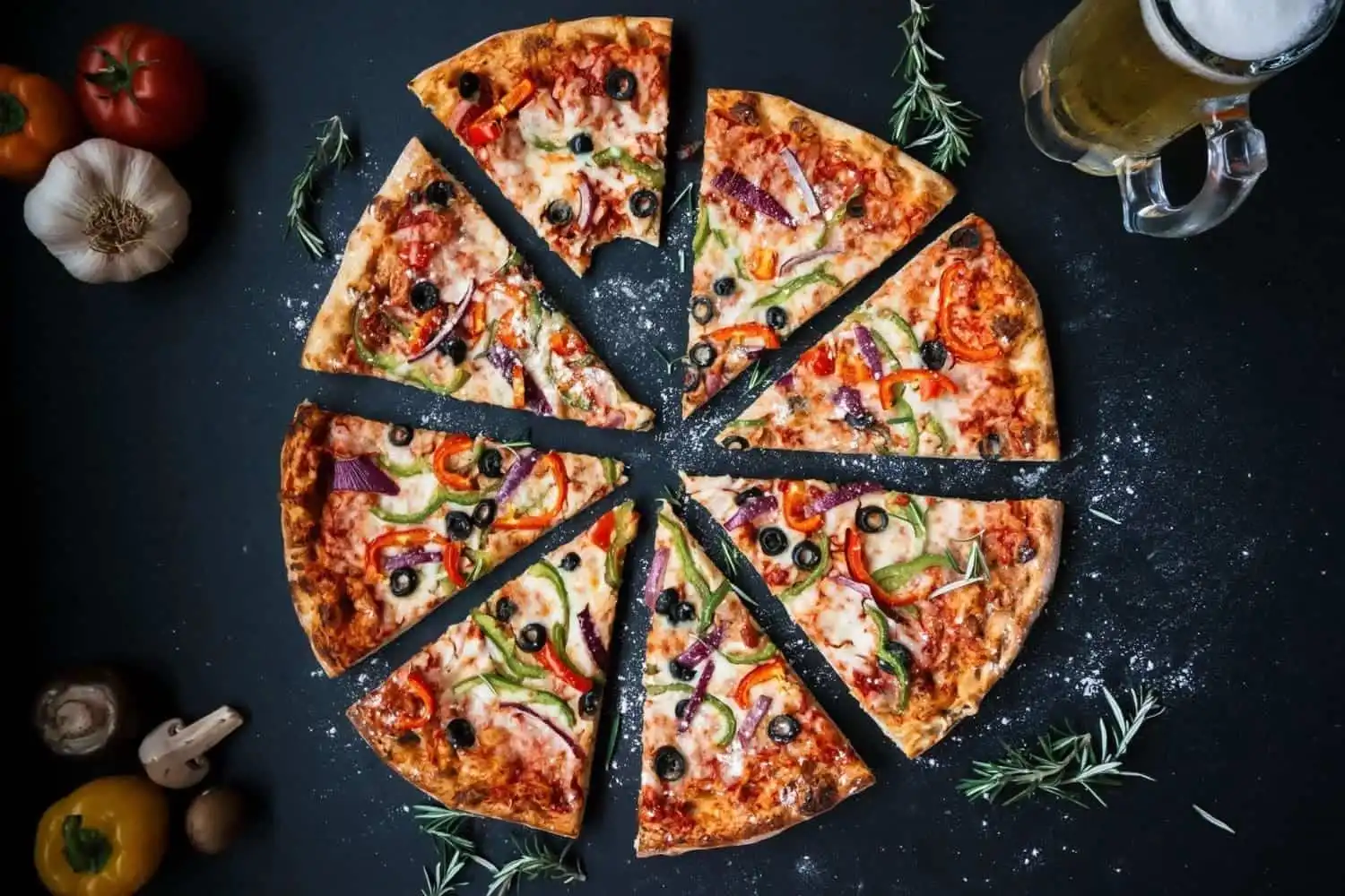 Beer and Pizza