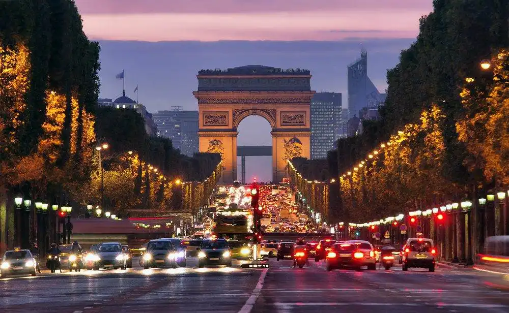 Night View in Paris