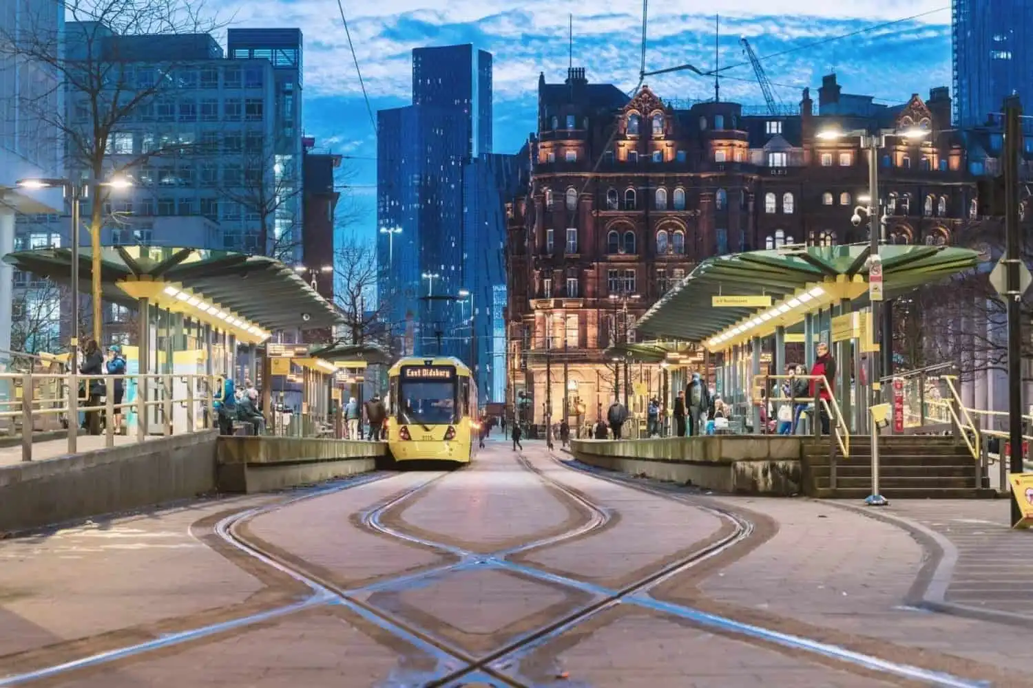 Metrolink in Manchester