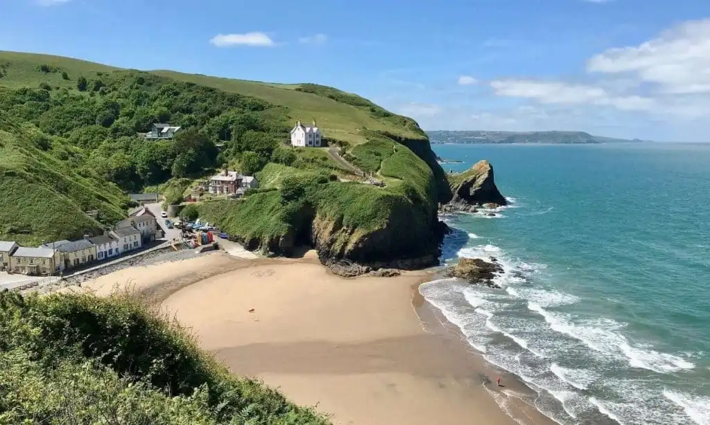 Llangrannog Beach