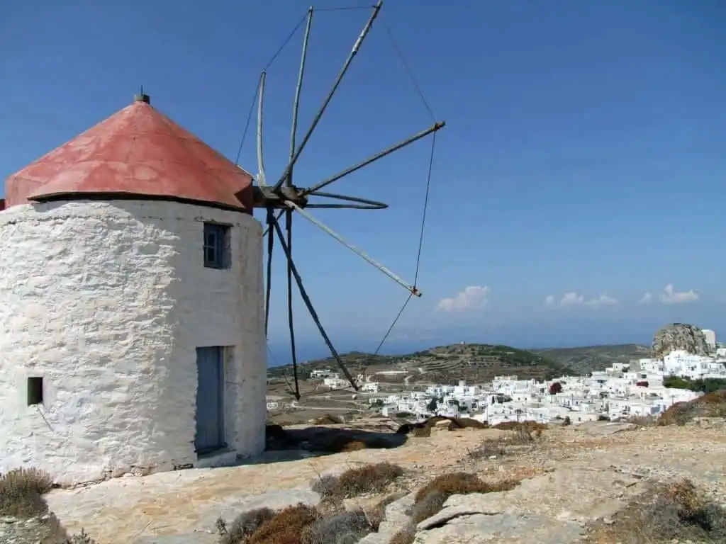 Amorgos, places in Greece