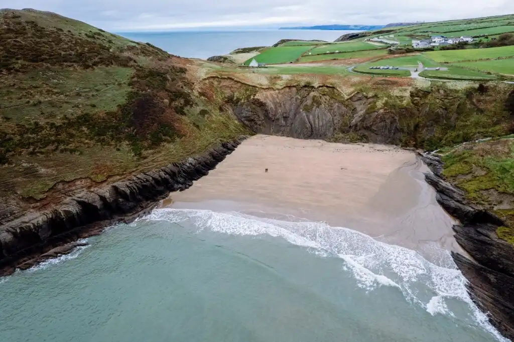 Mwnt Beach,wales beaches