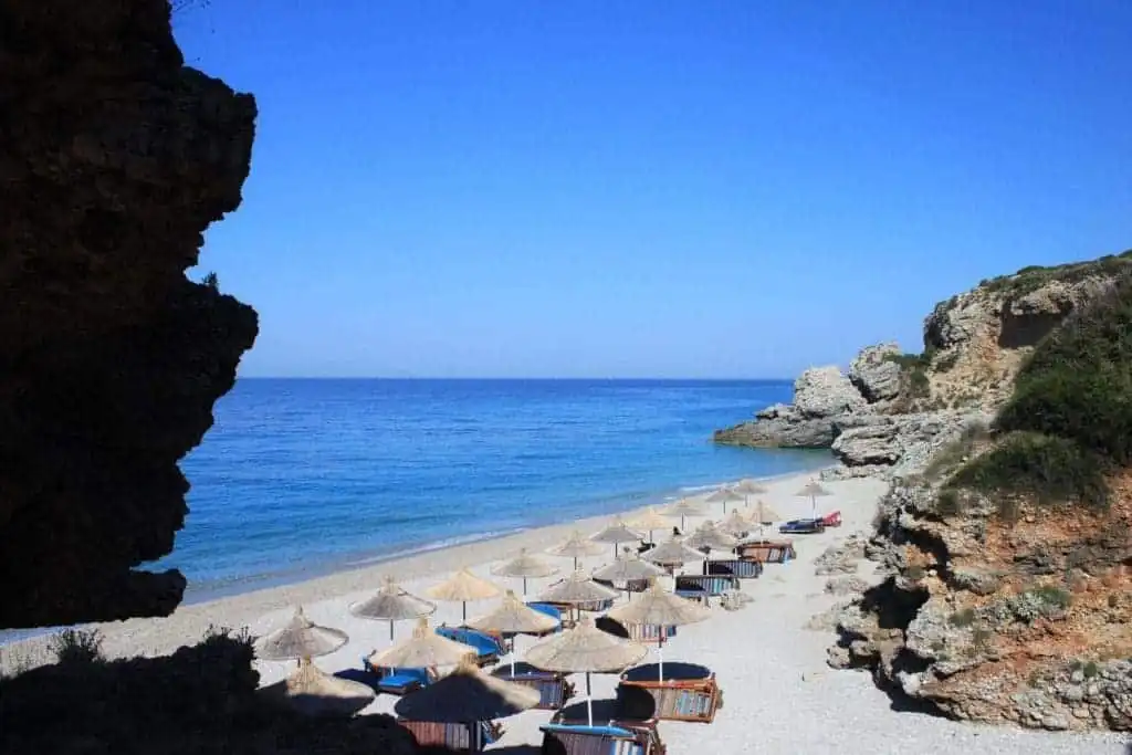 Dhermi beach